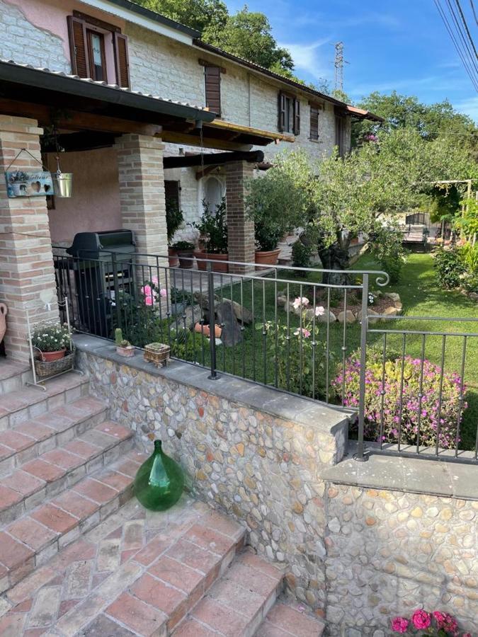 B&B Il Poggetto Serra SantʼAbbondio 外观 照片