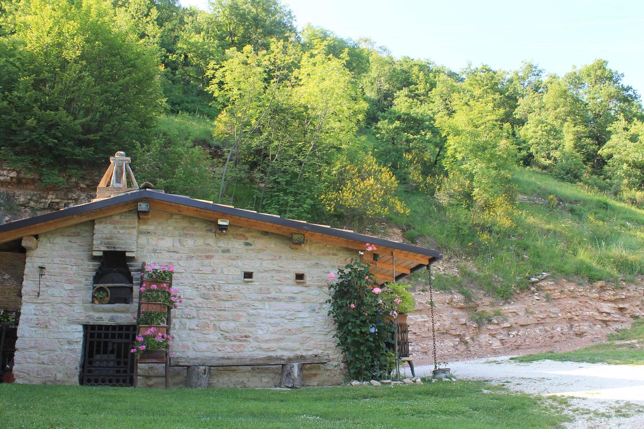 B&B Il Poggetto Serra SantʼAbbondio 外观 照片